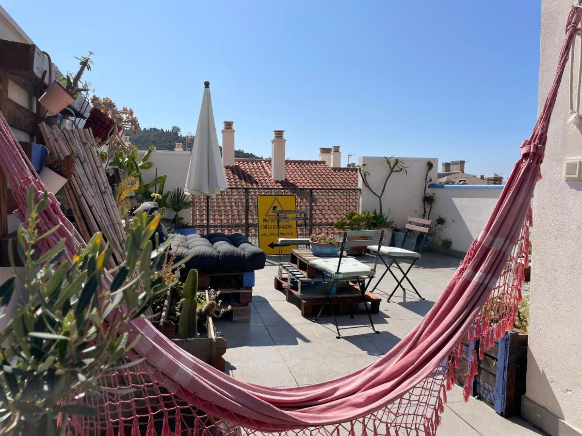 Charming Home With Private Terrace,Heart Of マラガ エクステリア 写真