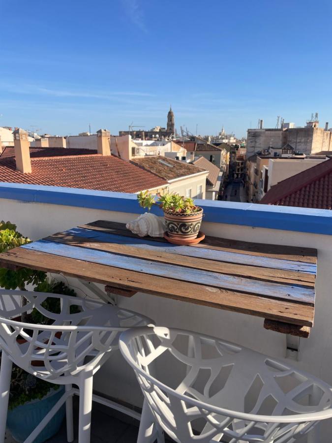 Charming Home With Private Terrace,Heart Of マラガ エクステリア 写真