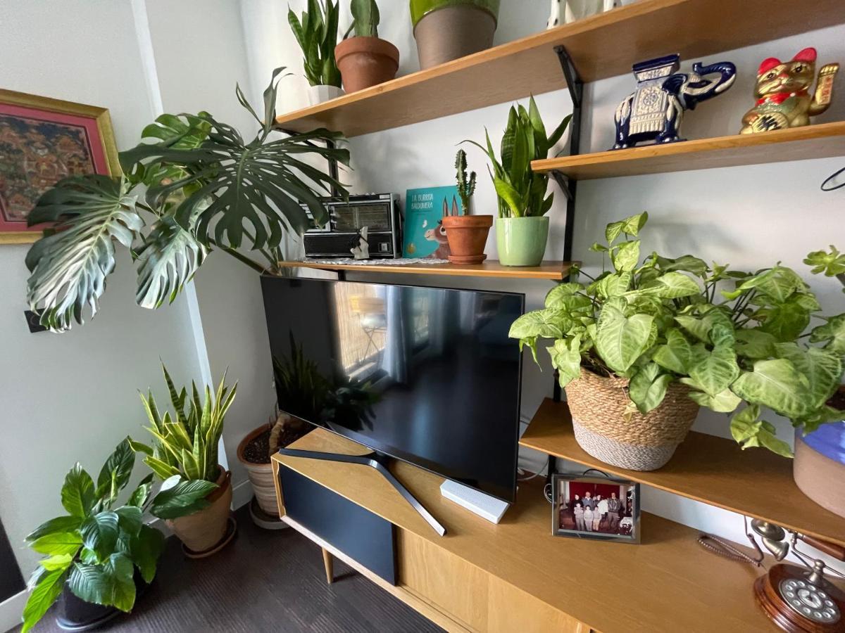 Charming Home With Private Terrace,Heart Of マラガ エクステリア 写真